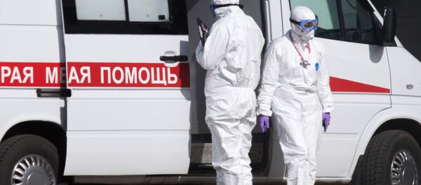 Брыгада хуткай медыцынскай дапамогі ў Расіі - Sputnik Беларусь