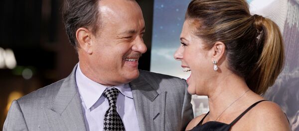 Том Хэнкс с супругой Ритой Уилсон - Sputnik Беларусь