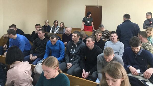 Присутствующие в зале суда - Sputnik Беларусь