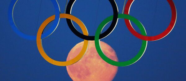 Олимпийские кольца, архивное фото - Sputnik Беларусь