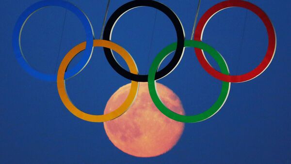 Олимпийские кольца, архивное фото - Sputnik Беларусь