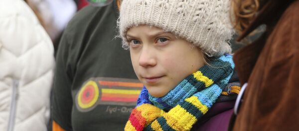 Шведская активистка Грета Тунберг - Sputnik Беларусь