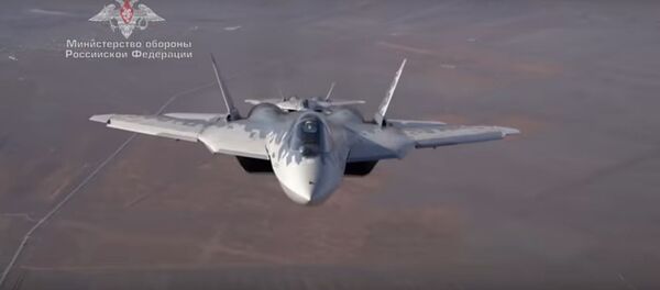 Как летчики испытывают Су-57 на предельных режимах - видео - Sputnik Беларусь