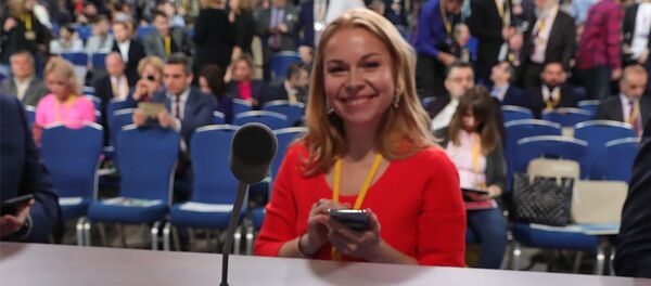 Руководитель русскоязычной ленты РИА Новости Елена Глушакова - Sputnik Беларусь