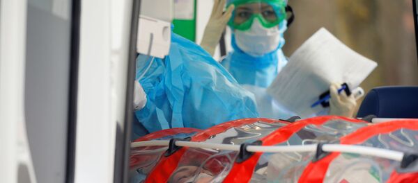 Госпитализация пациентов с подозрением на коронавирус - Sputnik Беларусь