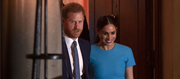 Принц Гарри и Меган Маркл Принц Гарри и Меган Маркл - Sputnik Беларусь