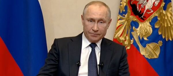 Зварот Пуціна да расіян у сувязі з каронавірусам – трансляцыя - Sputnik Беларусь