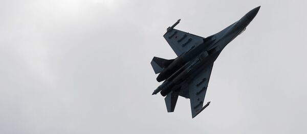 Самолет Су-27, архивное фото Самолет Су-27, архивное фото - Sputnik Беларусь