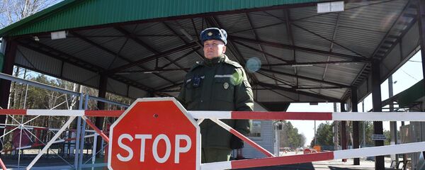 Граница теперь все время на замке. Для всех - Sputnik Беларусь