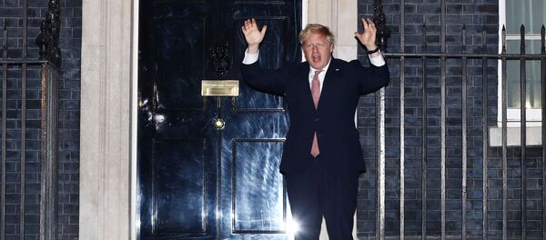 Британский премьер-министр Борис Джонсон - Sputnik Беларусь