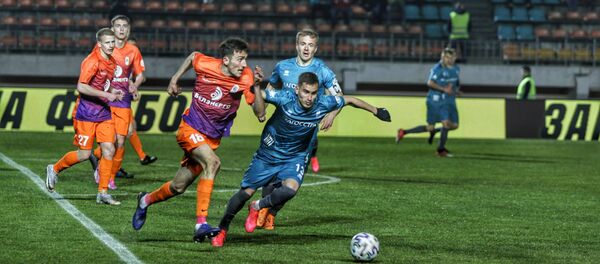 Матч чемпионата Беларуси Рух - Энергетик-БГУ - Sputnik Беларусь