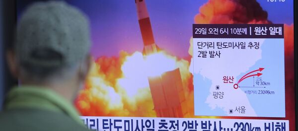 Пуск ракеты КНДР - Sputnik Беларусь