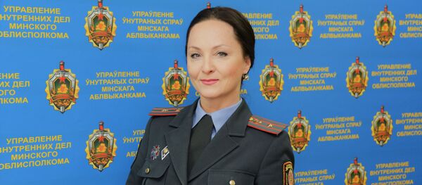 Старший инспектор отделения по агитации и пропаганде ГАИ Минской области Ирина Сапунова - Sputnik Беларусь