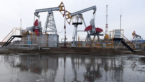 Работа нефтяных станков-качалок - Sputnik Беларусь