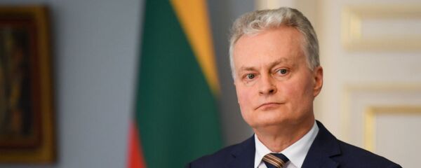 Прэзідэнт Літвы Гітанас Наўседа Прэзідэнт Літвы Гітанас Наўседа - Sputnik Беларусь