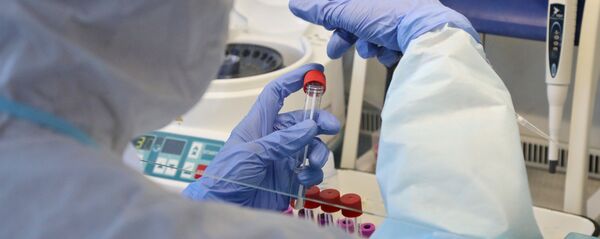 Лабараторыя для тэсціравання на каронавірус Лабараторыя для тэсціравання на каронавірус - Sputnik Беларусь