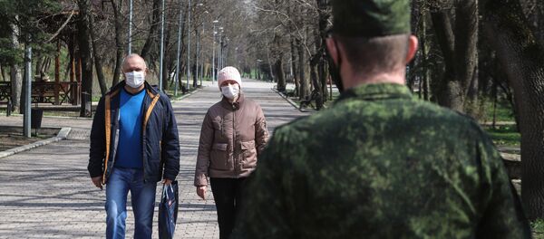 На Ставрополье казаки следят за соблюдением домашнего режима - Sputnik Беларусь