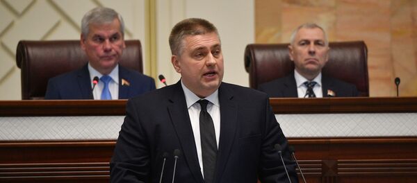 Намеснік міністра замежных спраў Алег Краўчанка ў Авальнай зале Намеснік міністра замежных спраў Алег Краўчанка ў Авальнай зале - Sputnik Беларусь