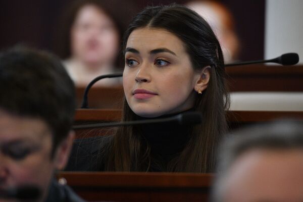 Депутат Мария Василевич на сессии парламента - Sputnik Беларусь