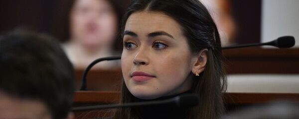 Дэпутат Марыя Васілевіч на сесіі парламента Дэпутат Марыя Васілевіч на сесіі парламента - Sputnik Беларусь