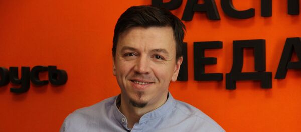 Кіраўнік БДА Песняры Раман Козыраў Кіраўнік БДА Песняры Раман Козыраў - Sputnik Беларусь