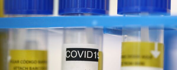 Пробирки с анализами на коронавирус - Sputnik Беларусь