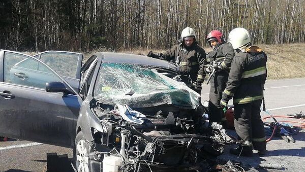 Водитель Toyota погиб в ДТП в Минском районе  - Sputnik Беларусь