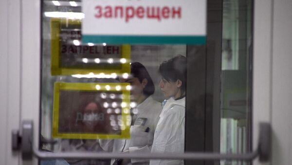 Больница закрыта на карантин, архивное фото - Sputnik Беларусь