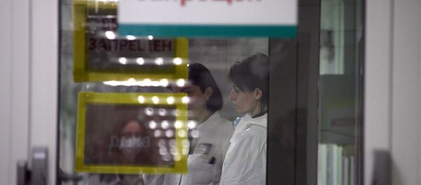 Бальніца зачыненая на каранцін, архіўнае фота Бальніца зачыненая на каранцін, архіўнае фота - Sputnik Беларусь