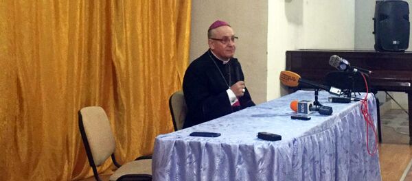 Митрополит Минско-Могилевский архиепископ Тадеуш Кондрусевич - Sputnik Беларусь