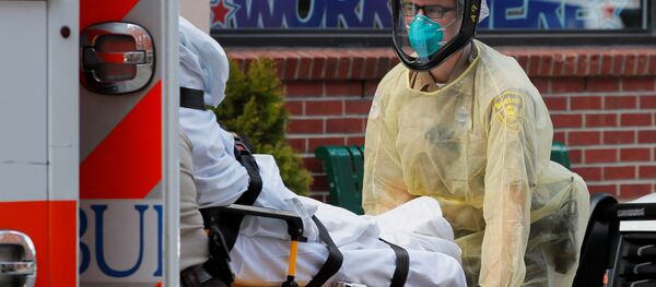 Вспышка COVID-19 в штате Массачусетс - Sputnik Беларусь