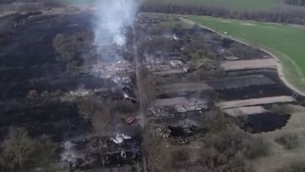 Более двух десятков домов сгорели в Щучинском районе  - Sputnik Беларусь