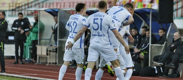 Футболисты Динамо-Брест - Sputnik Беларусь