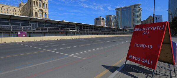 Трасса Формулы-1 в Баку - Sputnik Беларусь