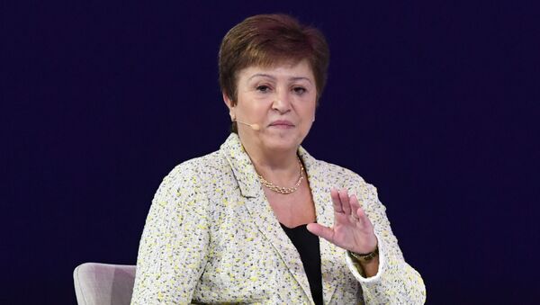 Директор-распорядитель Международного валютного фонда Кристалина Георгиева  - Sputnik Беларусь
