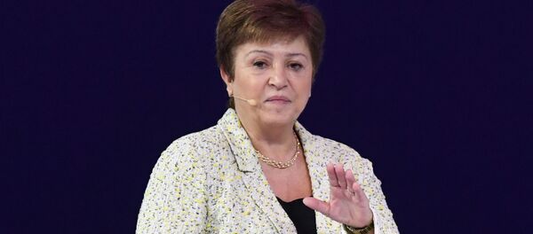 Директор-распорядитель Международного валютного фонда Кристалина Георгиева  - Sputnik Беларусь