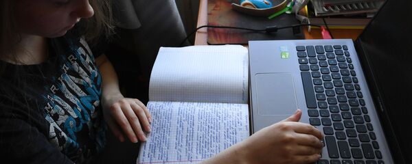 Дыстанцыйнае навучанне Дыстанцыйнае навучанне - Sputnik Беларусь