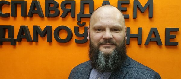 Глава латвийской партии Действие Руслан Панкратов Глава латвийской партии Действие Руслан Панкратов - Sputnik Беларусь