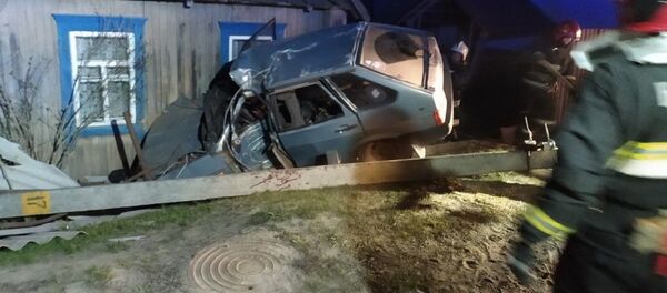 Последствия ДТП в Светлогорске - Sputnik Беларусь