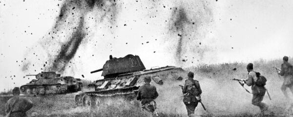 Курская дуга. Атака соединений 5 Гвардейской танковой армии в районе Прохоровки - Sputnik Беларусь