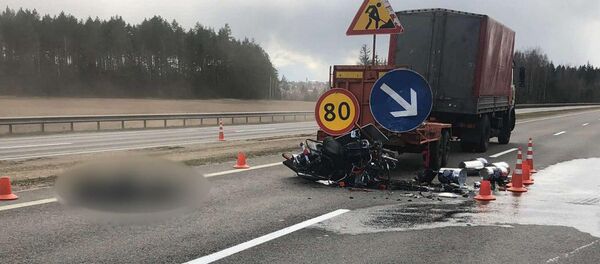 Место ДТП - Sputnik Беларусь