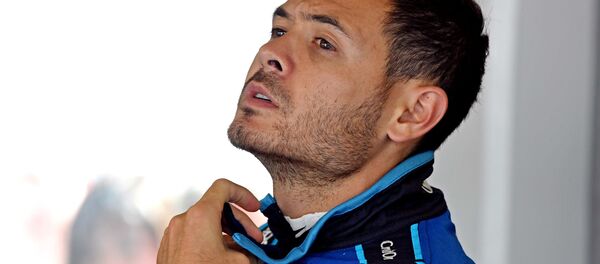 Американский гонщик Кайл Ларсон Американский гонщик Кайл Ларсон - Sputnik Беларусь