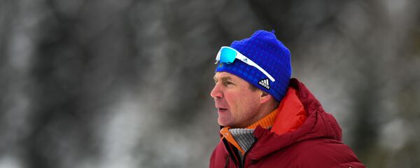  Тренер белорусской мужской команды по биатлону Андрей Падин  - Sputnik Беларусь