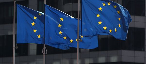 Флаги Евросоюза - Sputnik Беларусь