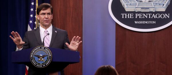 Глава Министерства обороны США Марк Эспер - Sputnik Беларусь