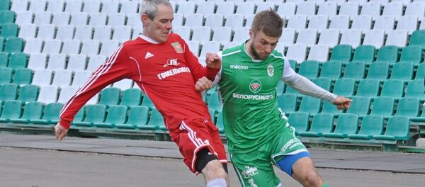 Матч с участием ФК Гомель Матч с участием ФК Гомель - Sputnik Беларусь