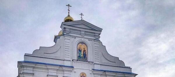 Свято-Благовещенский Ляденский храм в Смолевичском районе - Sputnik Беларусь