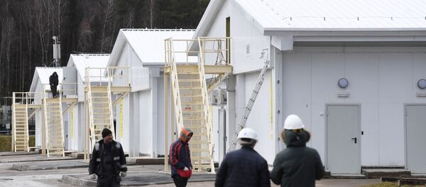 Открытие инфекционного центра в Новой Москве - Sputnik Беларусь