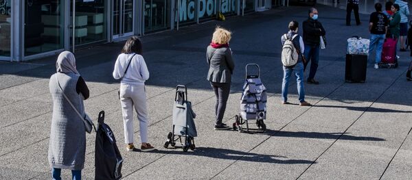 Ситуация с коронавирусом в Париже - Sputnik Беларусь