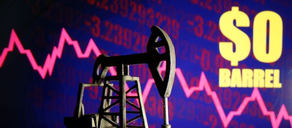 Падение майской WTI до минусовых значений  - Sputnik Беларусь